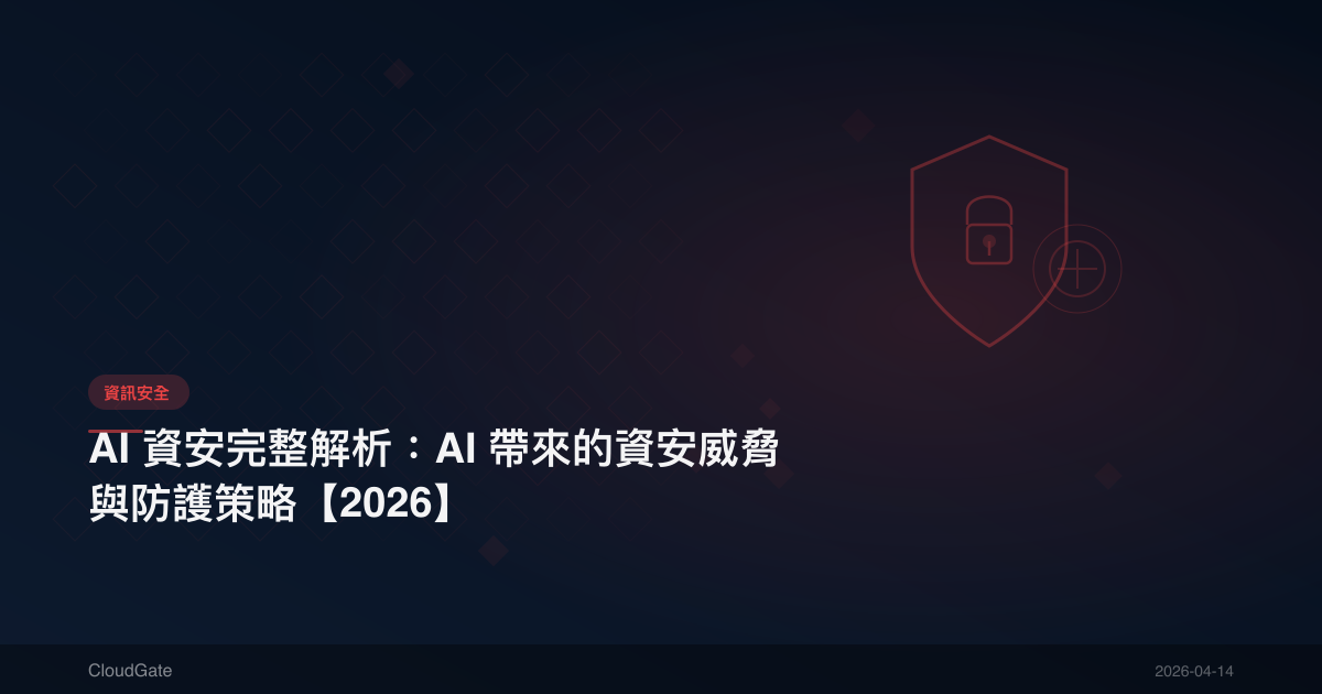 AI 資安完整解析：AI 帶來的資安威脅與防護策略【2026】