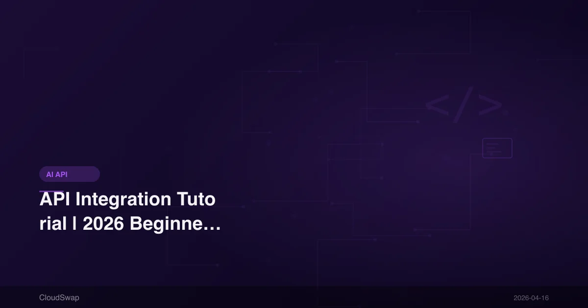 API 串接教學｜2026 年新手從零開始學會 API 串接（含練習資源）