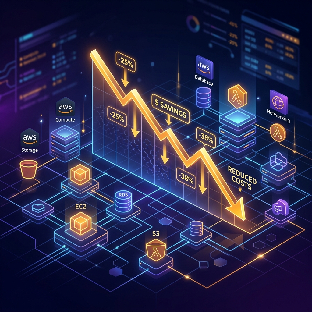 AWS 費用優化完整指南：12 個實戰技巧幫你節省 40% 雲端成本