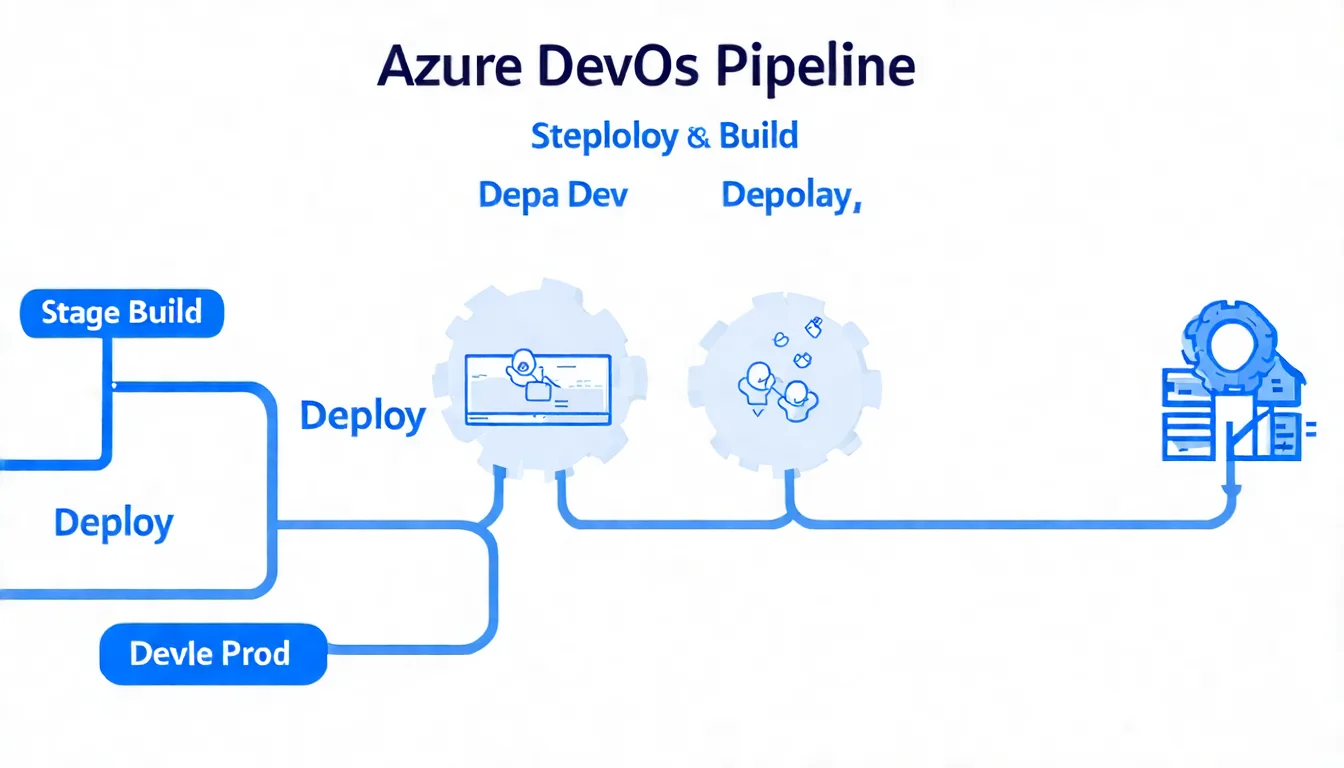 插圖 2：Azure Pipelines YAML 結構圖