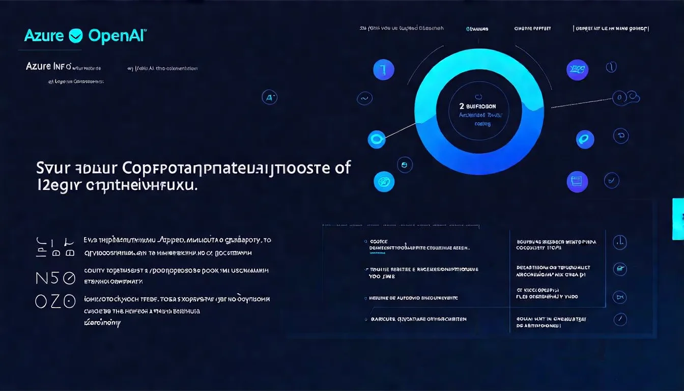 插圖 1：Azure OpenAI 企業應用場景總覽