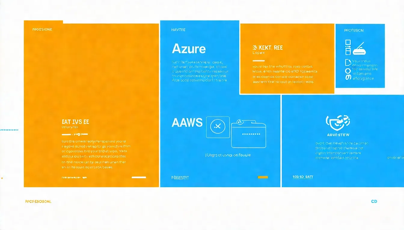 插圖 2：Azure vs AWS 核心服務對照表