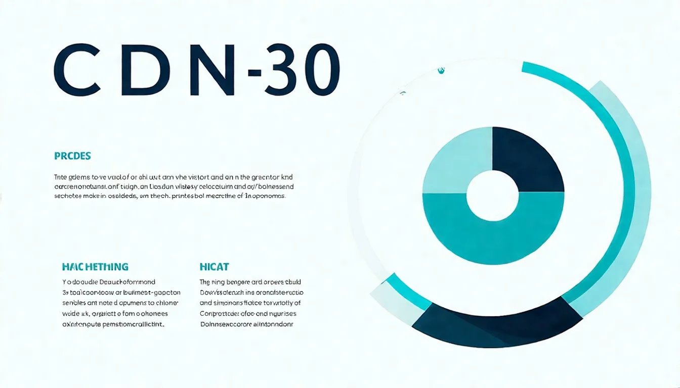 插圖 1：CDN 全球節點分布示意圖