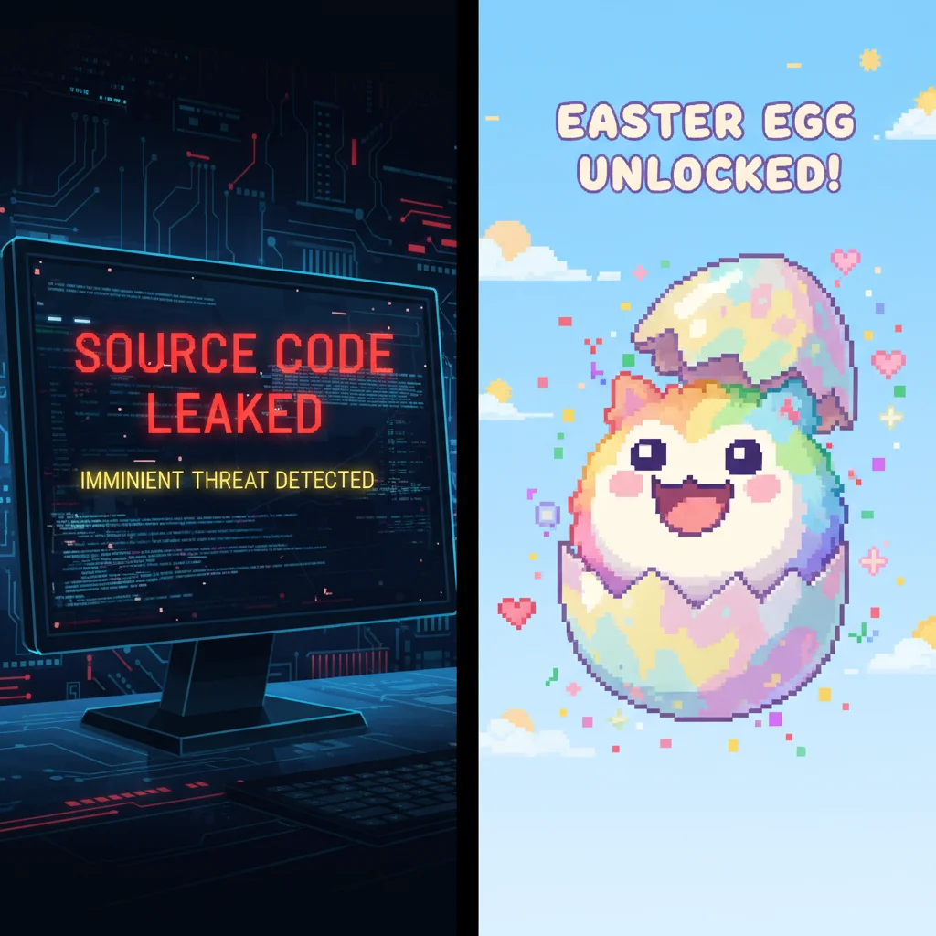 原始碼洩漏與愚人節彩蛋的意外碰撞