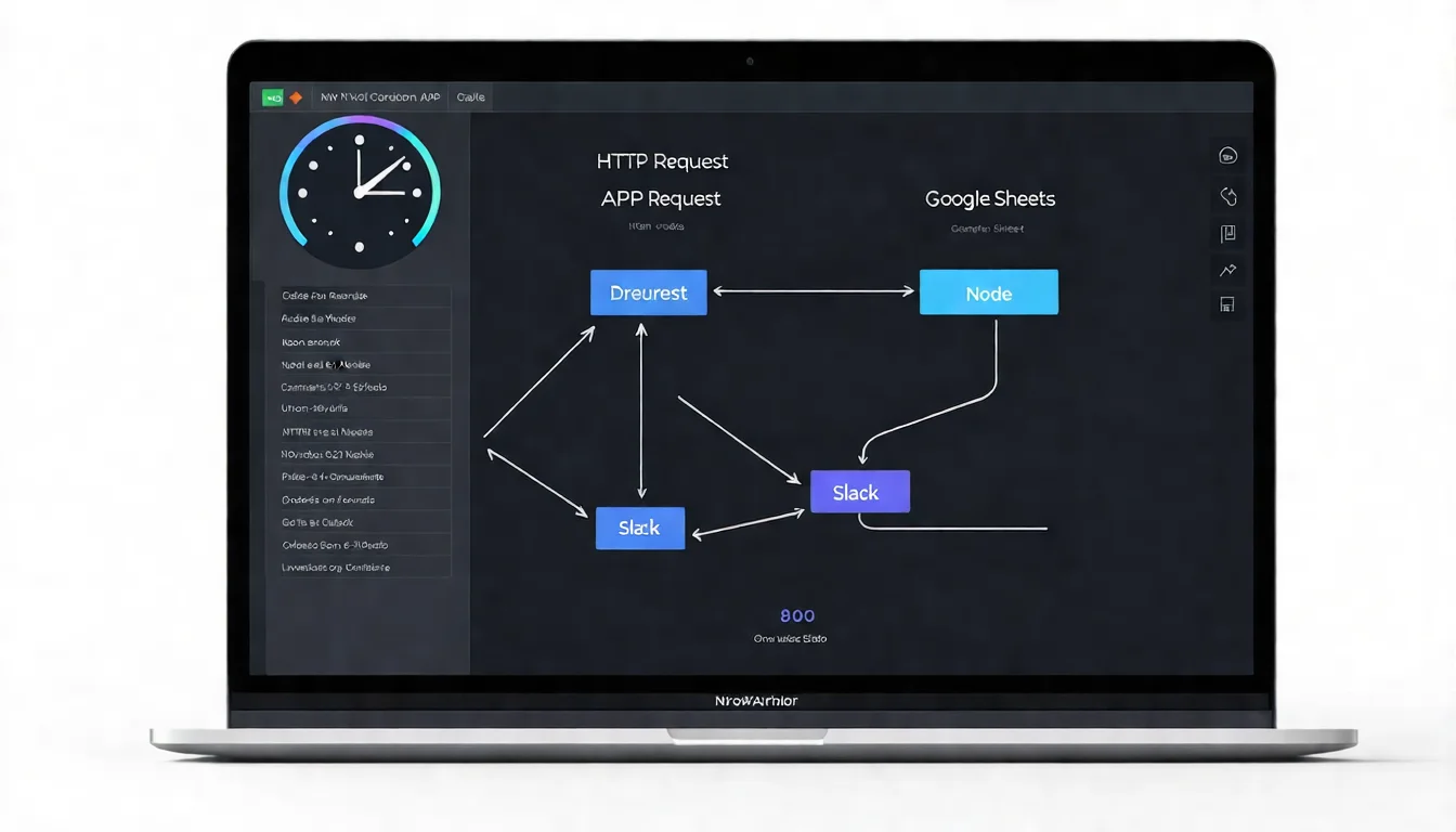 插圖 3：N8N 工作流程串接 Clawbot 畫面