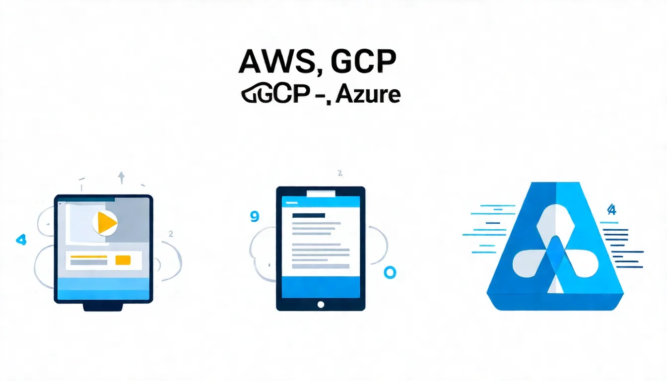 插圖 4：三大雲端平台特色比較