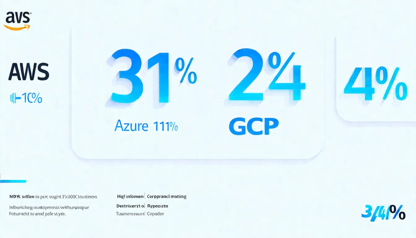 插圖 2：全球三大雲端供應商市占比較圖