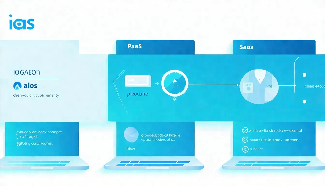 插圖 3：雲端服務模式責任分界圖