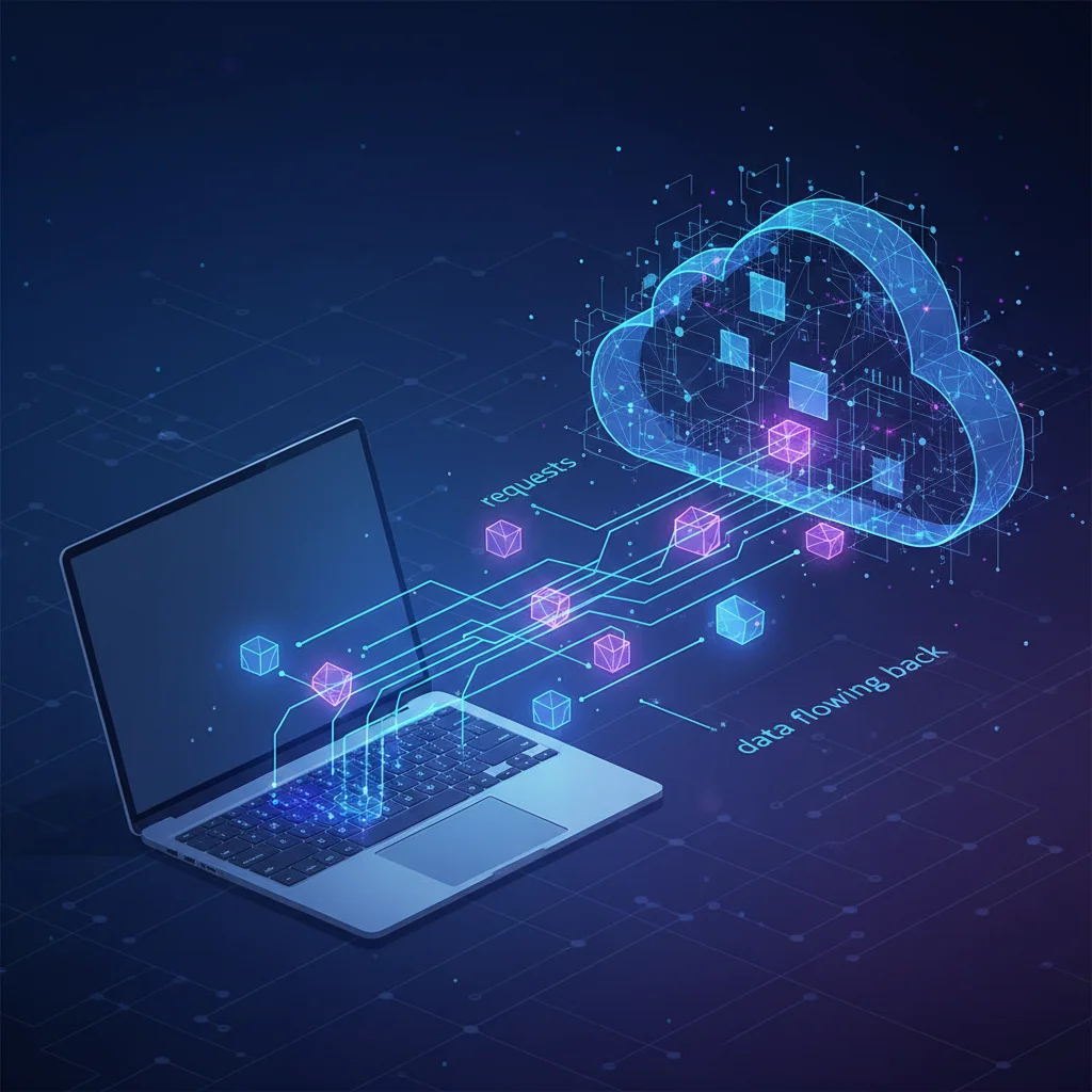 Gemma 4 API 雲端串接概念圖