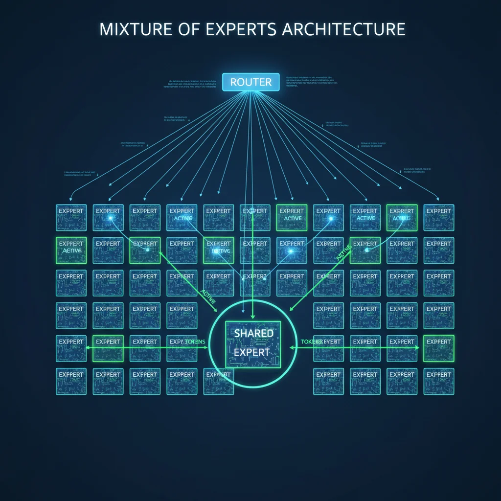 Gemma 4 MoE 架構示意圖