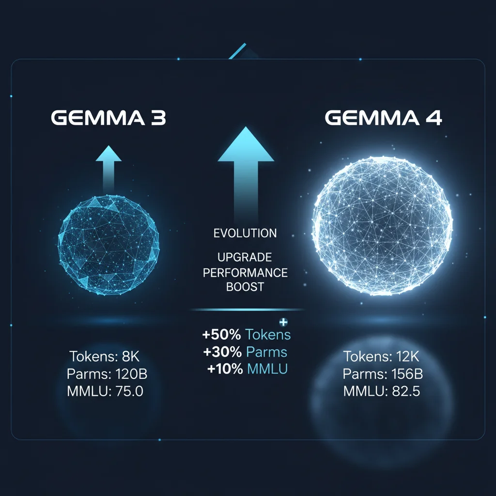 Gemma 3 到 Gemma 4 演進對比