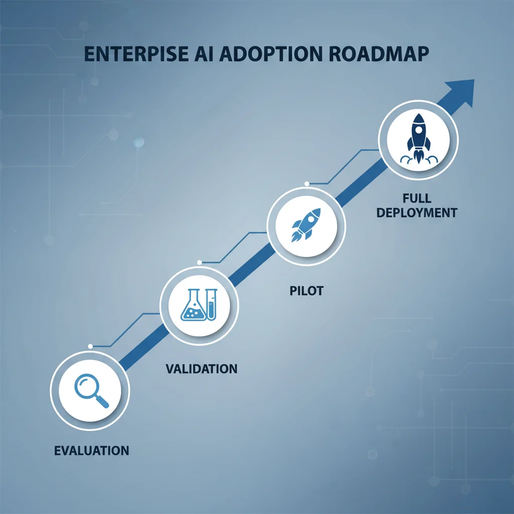 Gemma 4 企業導入四階段路線圖