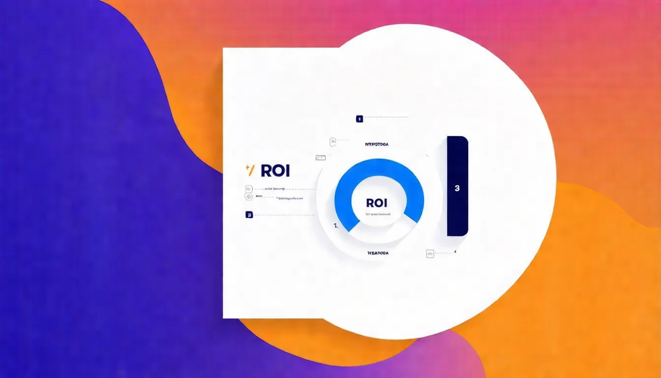 插圖 4：AI 導入 ROI 計算示意圖