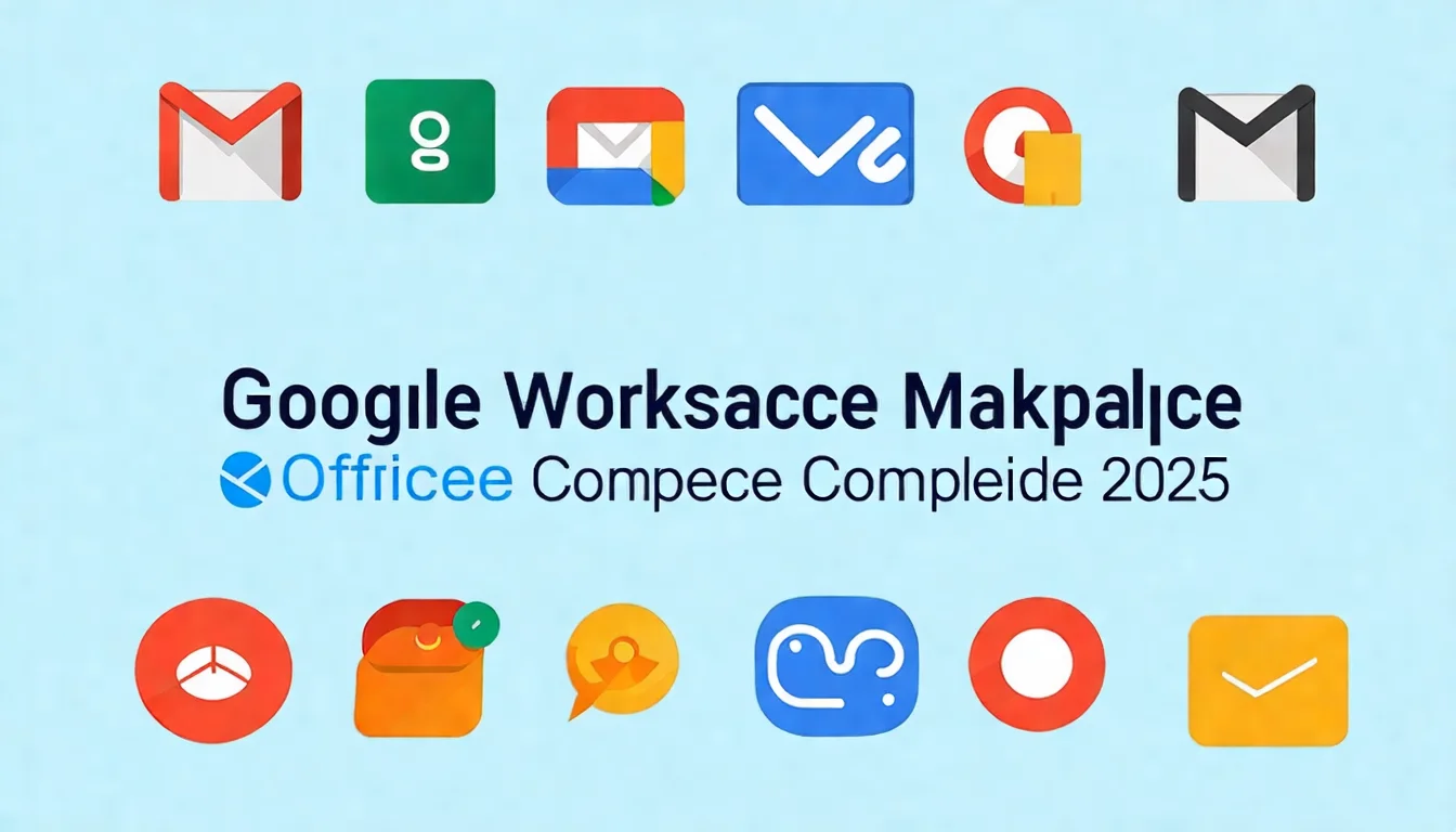 Google Workspace Marketplace 完整指南：必裝外掛與應用推薦【2025】