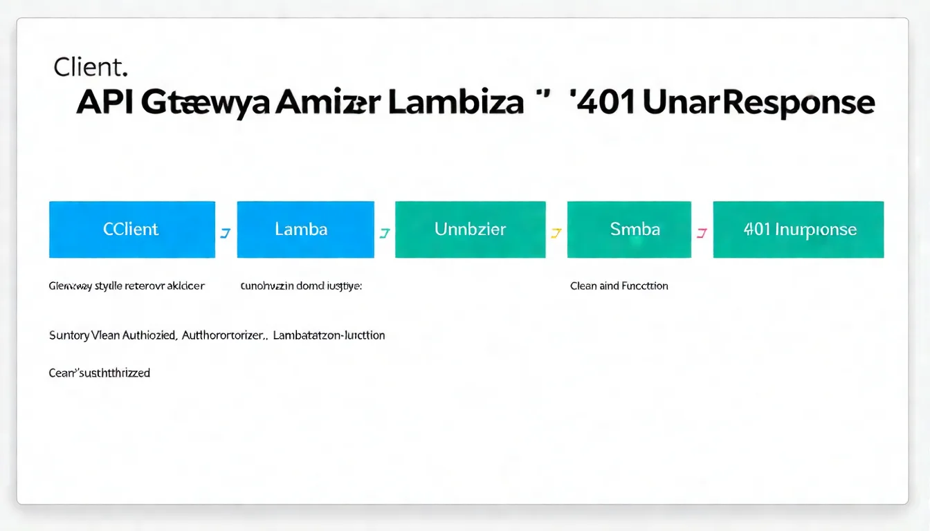 插圖 2：Lambda Authorizer 驗證流程圖