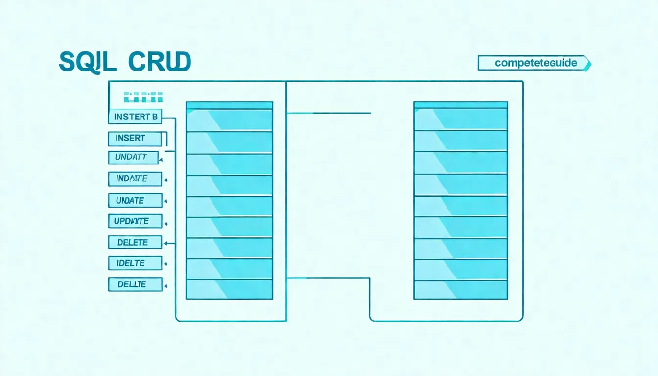 SQL CRUD 操作完整指南：INSERT、UPDATE、DELETE 語法教學【2025】