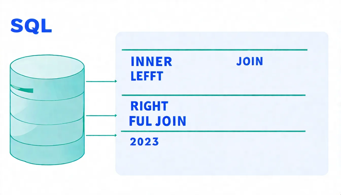 SQL JOIN 完整教學：INNER、LEFT、RIGHT、FULL JOIN 圖解【2025】