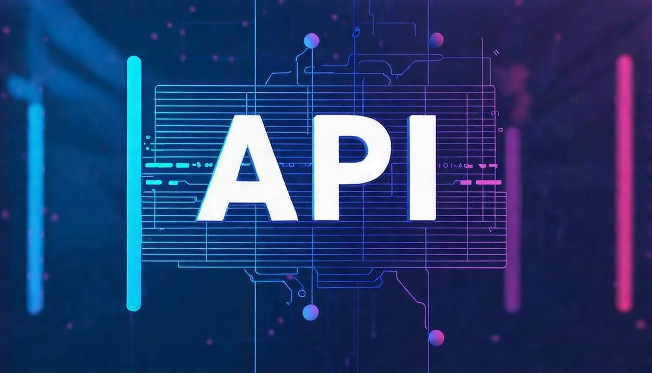 API concept illustration hero image